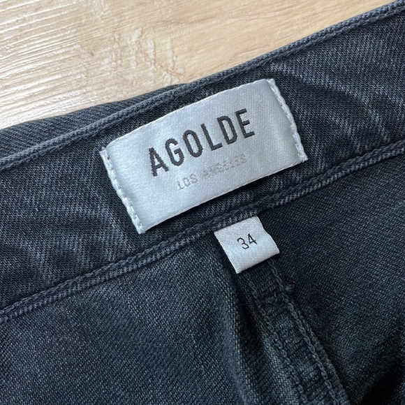 AGOLDE Riley Jeans SIZE 34.   0568 - Picture 8 of 9